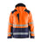 Blaklader Winter Jacket Hi-Vis 4455 #colour_orange-navy-blue