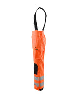 Blaklader Rain Trousers Hi-Vis Level 2 1302 #colour_orange