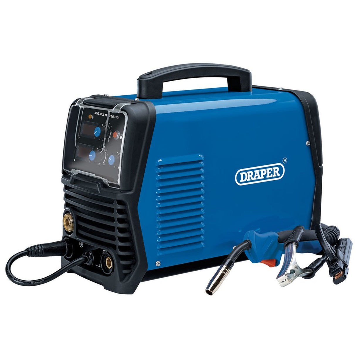 Draper Tools Gas/Gasless MIG Inverter Multi-Welder, 200A