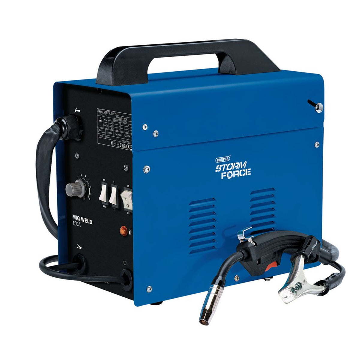 Draper Tools Storm Force® Gasless MIG Welder, 150A