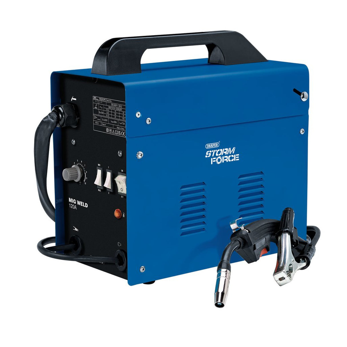 Draper Tools Storm Force® Gasless MIG Welder, 120A