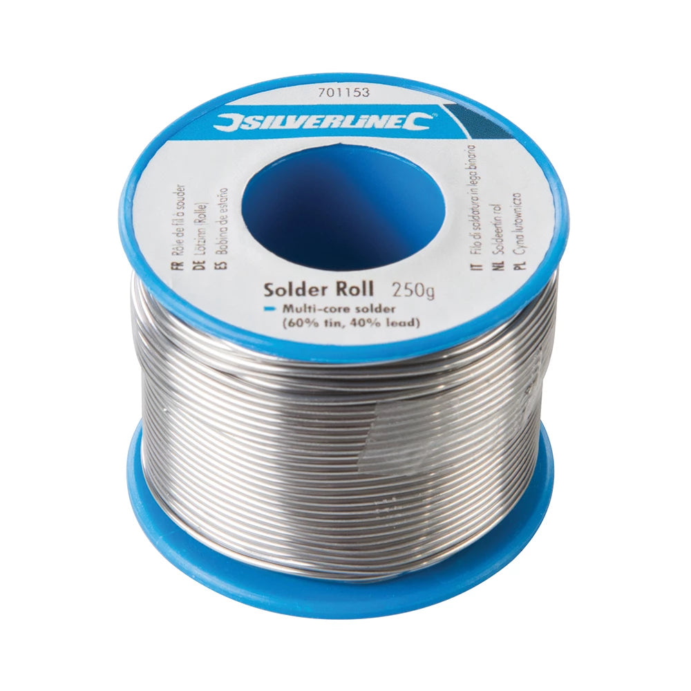 Silverline Solder Roll 250g