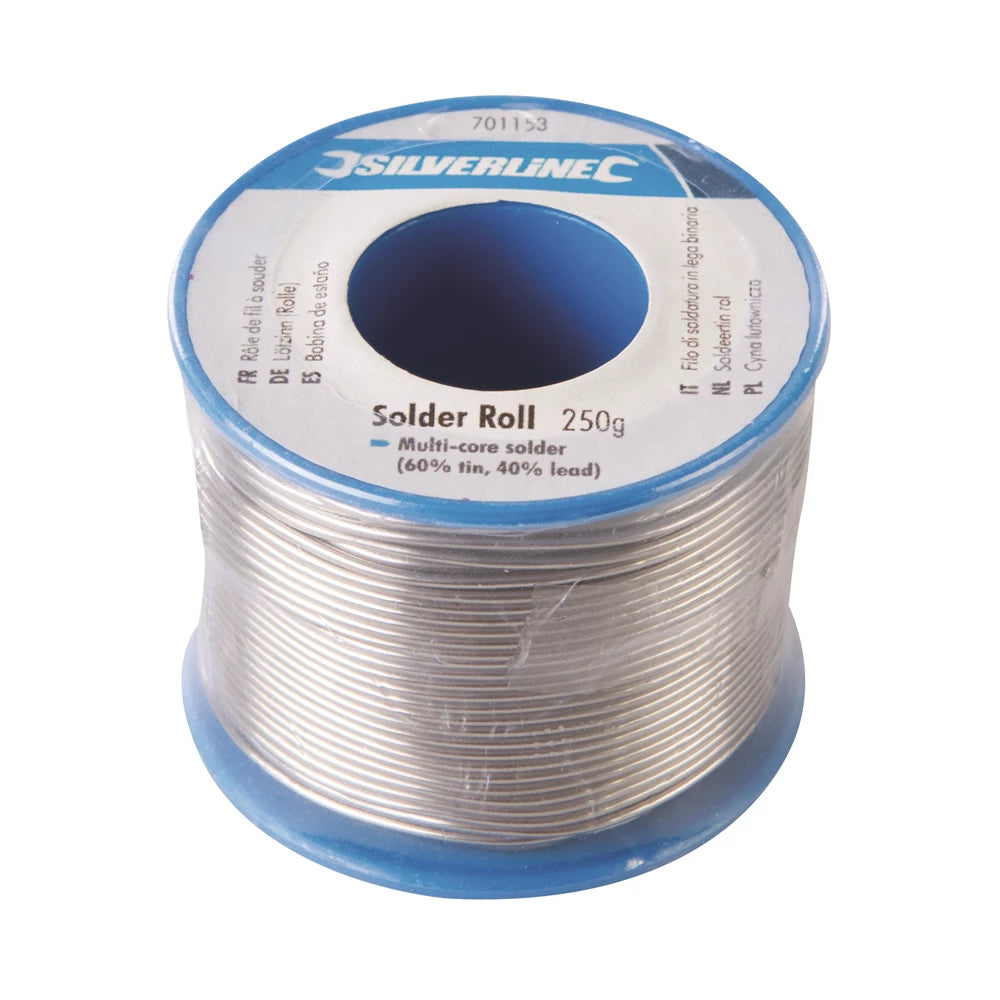 Silverline Solder Roll 250g