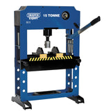 Draper Tools Expert Hydraulic Bench Press, 15 Tonne