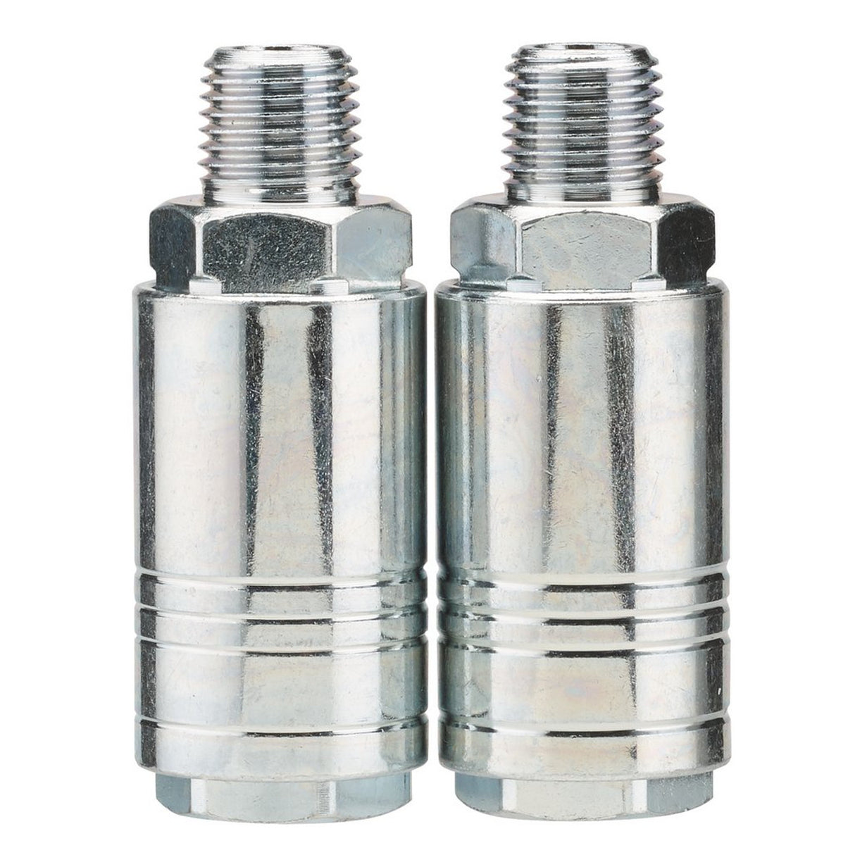 Draper Tools 1/4" Male Quick Coupling (Pack Of 2)