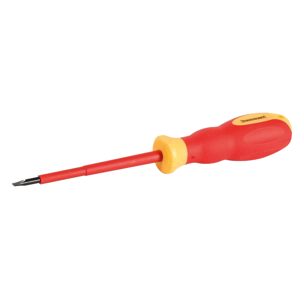 Silverline VDE Soft-Grip Electricians Screwdriver Slotted