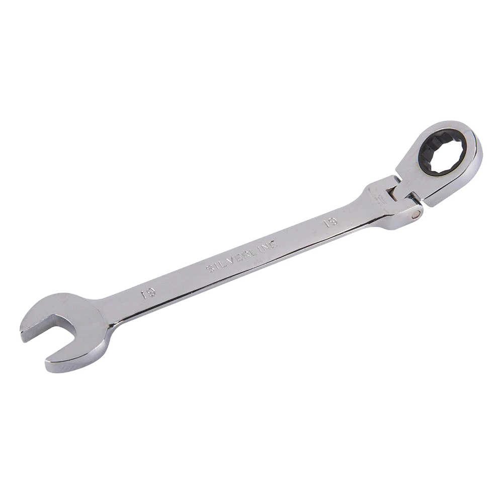 Silverline Flexible Head Ratchet Spanner