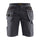 Blaklader Service Shorts with Nailpockets 1494 #colour_mid-grey-black