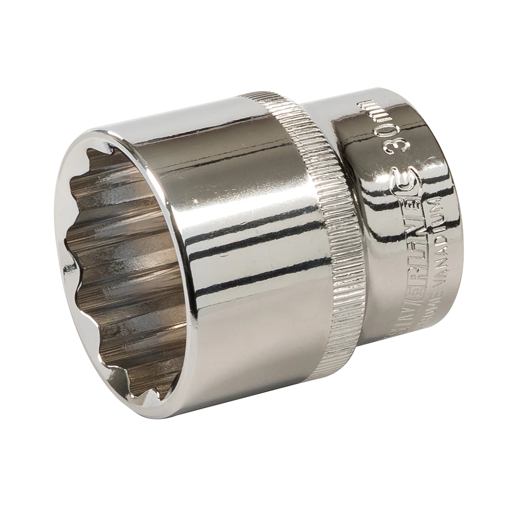 Silverline Socket 1/2" Drive 12pt Metric