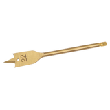 Silverline Titanium-Coated Flat Bit