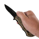 Silverline Folding Camouflage Pocket Knife