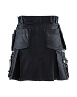 Blaklader Women's Craftsman Skirt with Stretch 7180 #colour_navy-blue-black