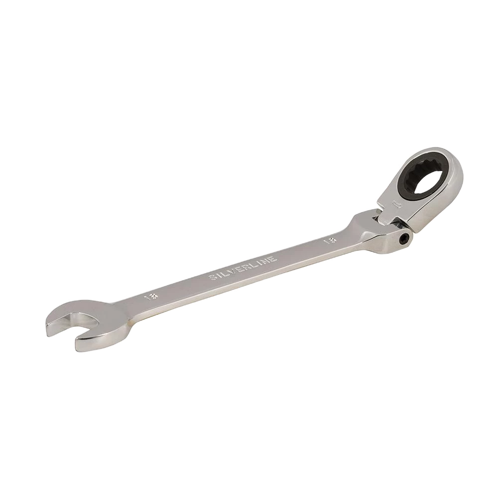 Silverline Flexible Head Ratchet Spanner