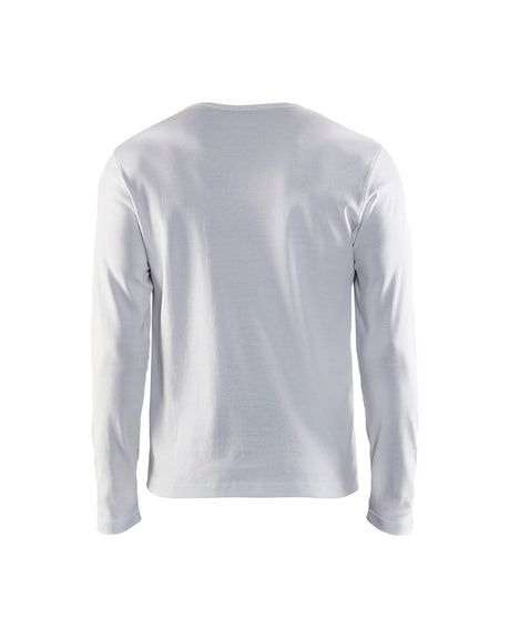 Blaklader T-Shirt Long Sleeved 3314 #colour_white