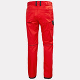 Helly Hansen Workwear Manchester Service Pant - Alert Red/Ebony