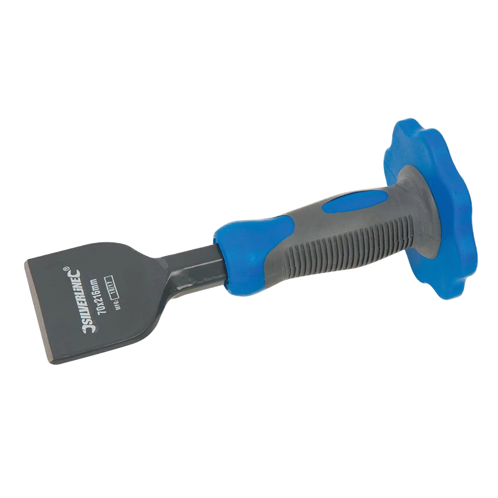 Silverline Bolster Chisel With Guard