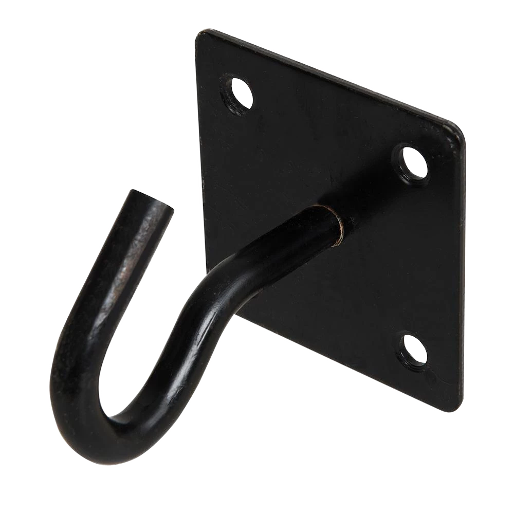 Fixman Chain Plate Black - Hook 50mm x 50mm