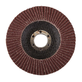 Silverline Aluminium Oxide Flap Disc - 115mm 60 Grit
