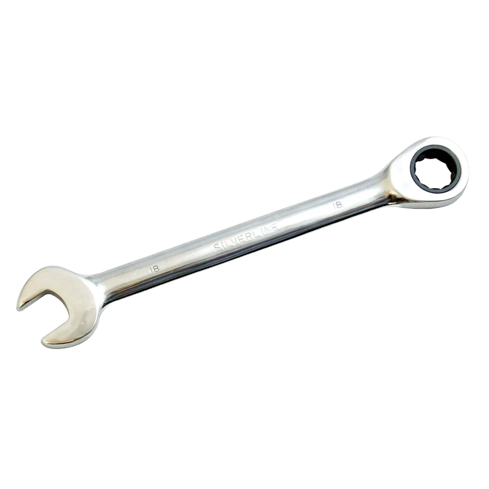 Silverline Fixed Head Ratchet Spanner