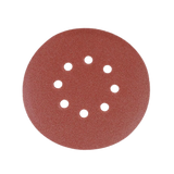 Silverline Hook & Loop Discs Punched 150mm 10Pk - 120 Grit