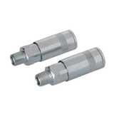 Silverline Air Line Quick Coupler 2Pk