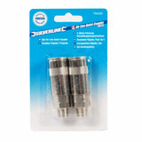 Silverline Air Line Quick Coupler 2Pk