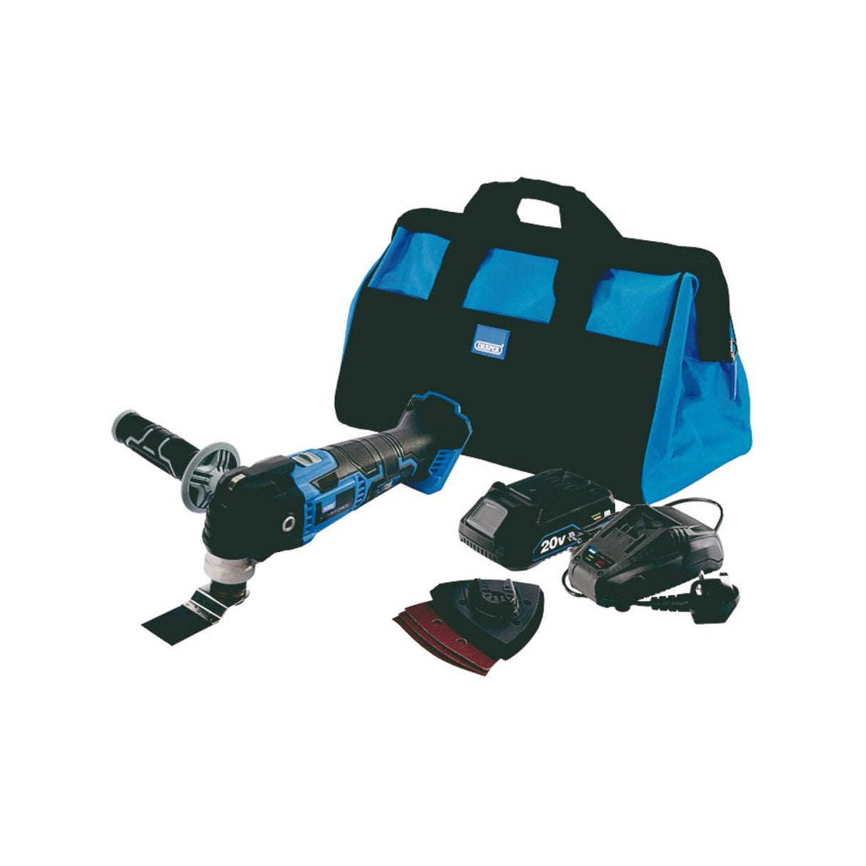 Draper Tools Storm Force® 20V Oscillating Multi-Tool Kit