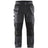 Blaklader Service Trousers with Stretch And Nail Pockets 1496  #colour_mid-grey-black