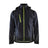 Blaklader Softshell Jacket 4749 #colour_dark-navy-blue-hi-vis-yellow