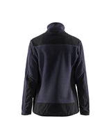 Blaklader Women's Knitted Jacket with Softshell 5943 #colour_dark-navy-black