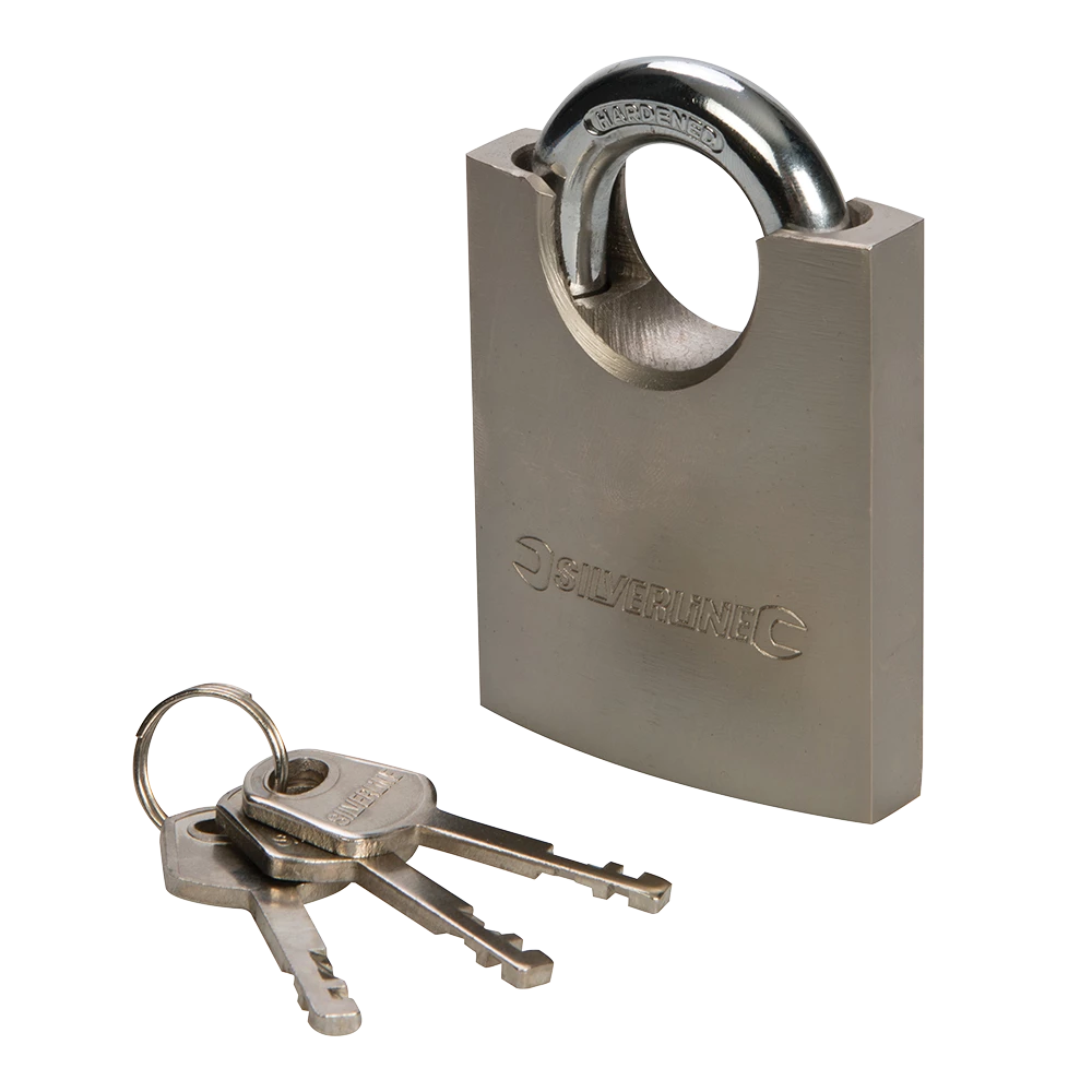 Silverline Shrouded Padlock