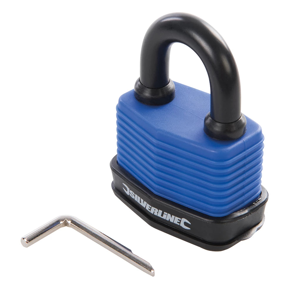 Silverline Weather Resistant Combination Padlock