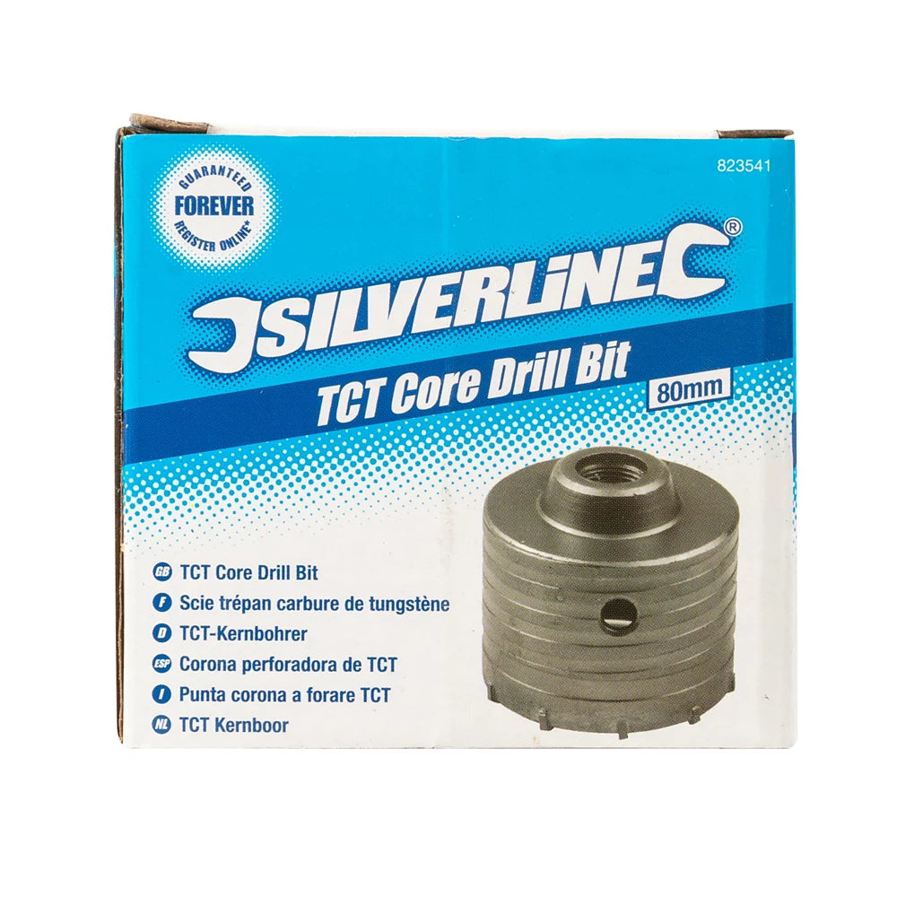 Silverline TCT Core Drill Bit 50mm