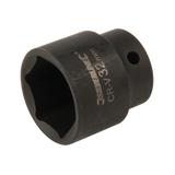 Silverline Impact Socket 1/2" Drive 6Pt Metric