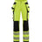 Blaklader Women's 4-Way-Stretch Hi-Vis Trousers 7197 #colour_hi-vis-yellow-black