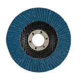 Draper Tools Zirconium Oxide Flap Disc, 115 x 22.23mm, 80 Grit