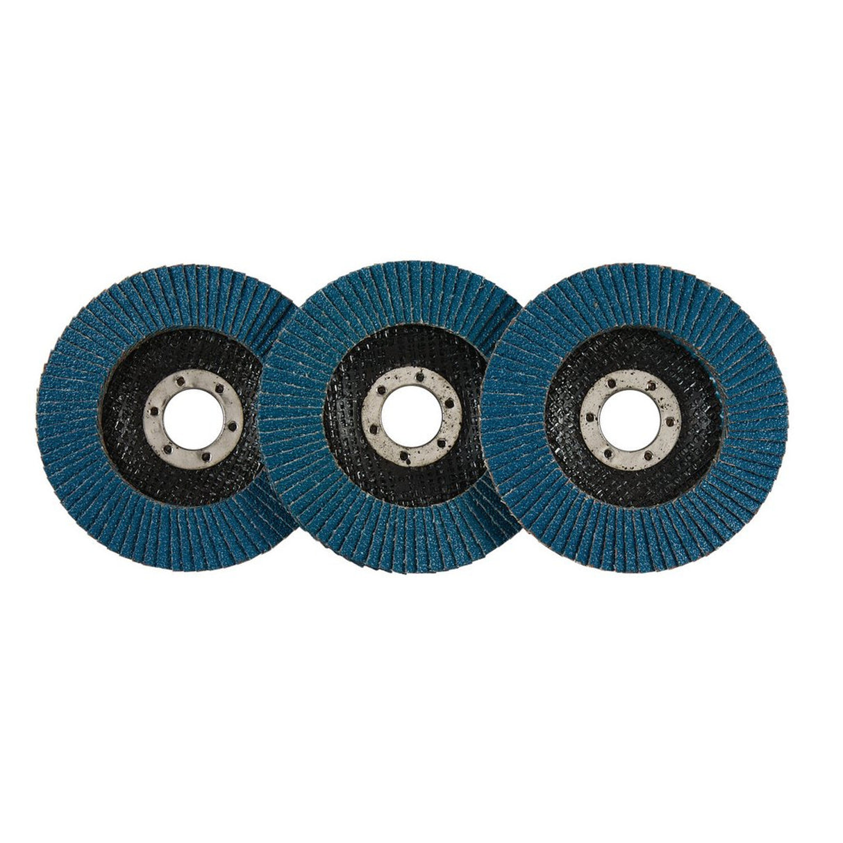 Draper Tools Zirconium Oxide Flap Discs, 115 x 22.23mm, 40 Grit (Pack Of 10)