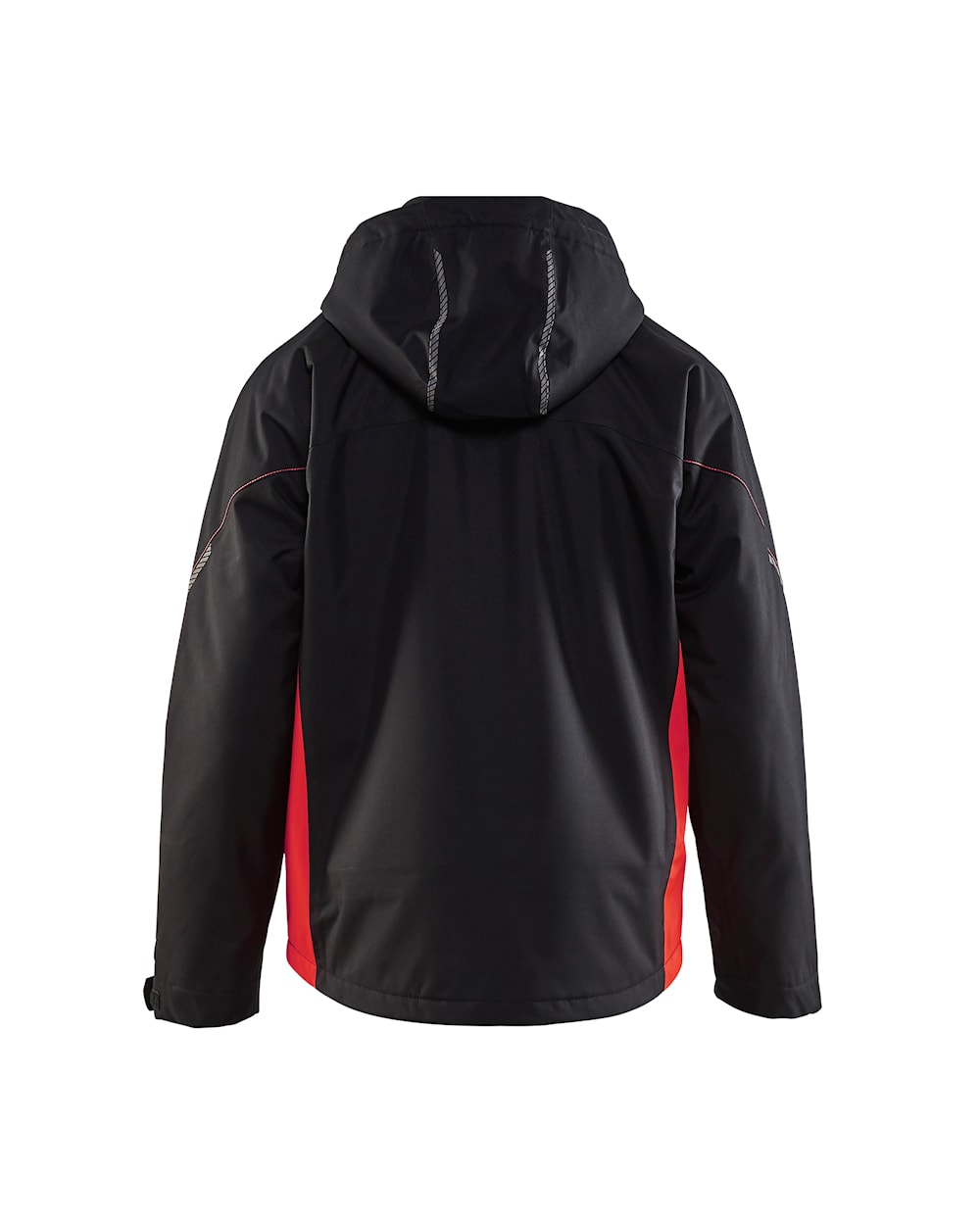 Blaklader Lightweight Lined Functional Jacket 4890 #colour_black-red
