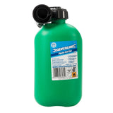 Silverline Plastic Fuel Can 5Ltr - Green