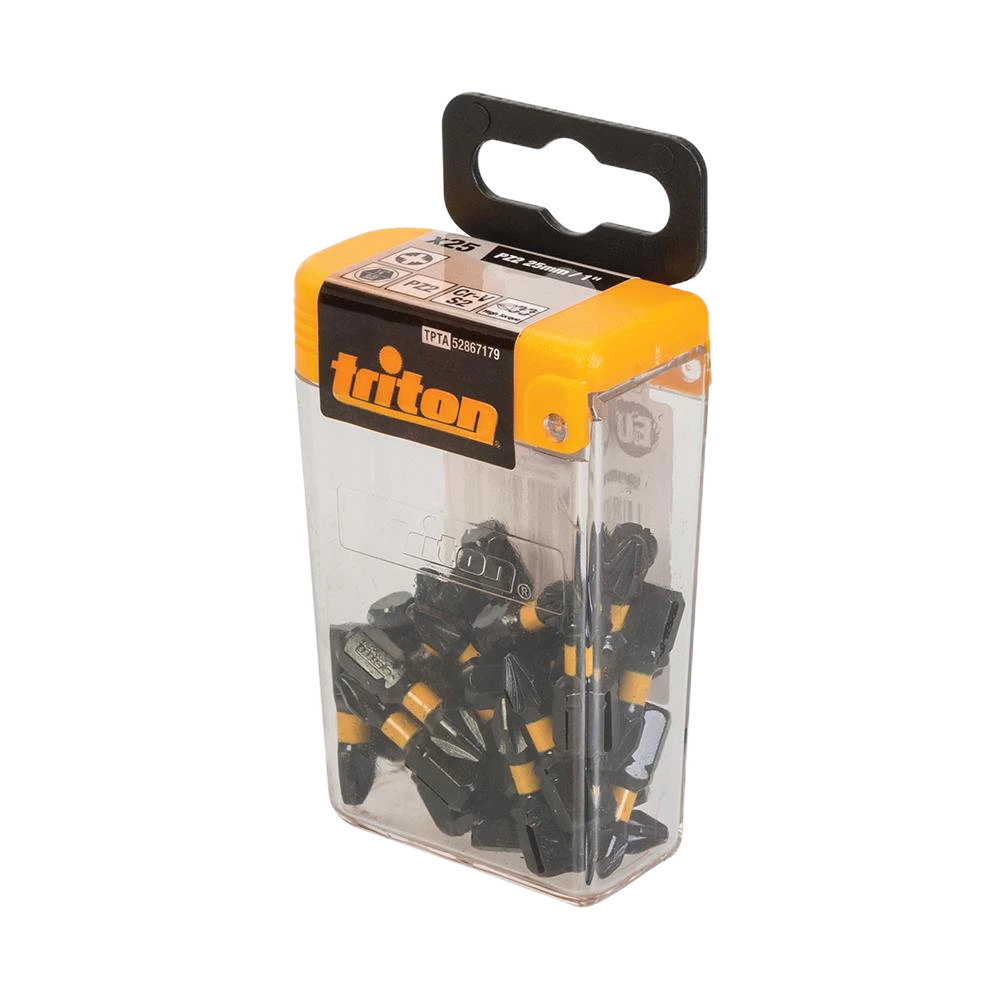 Triton Pozi Screwdriver Impact Bit 25Pk