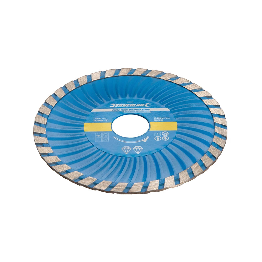 Silverline Turbo Wave Diamond Blade