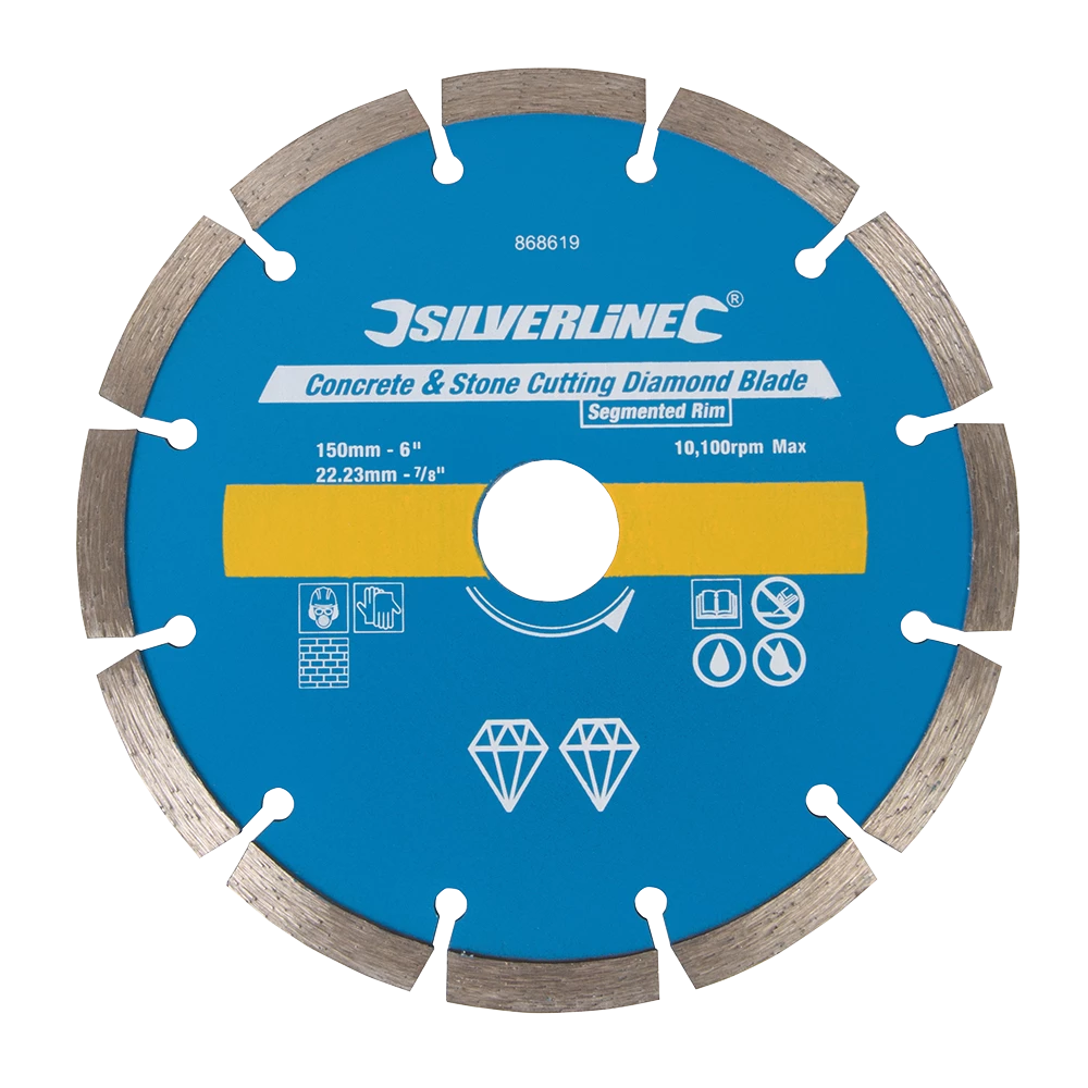 Silverline Concrete & Stone Cutting Diamond Blade