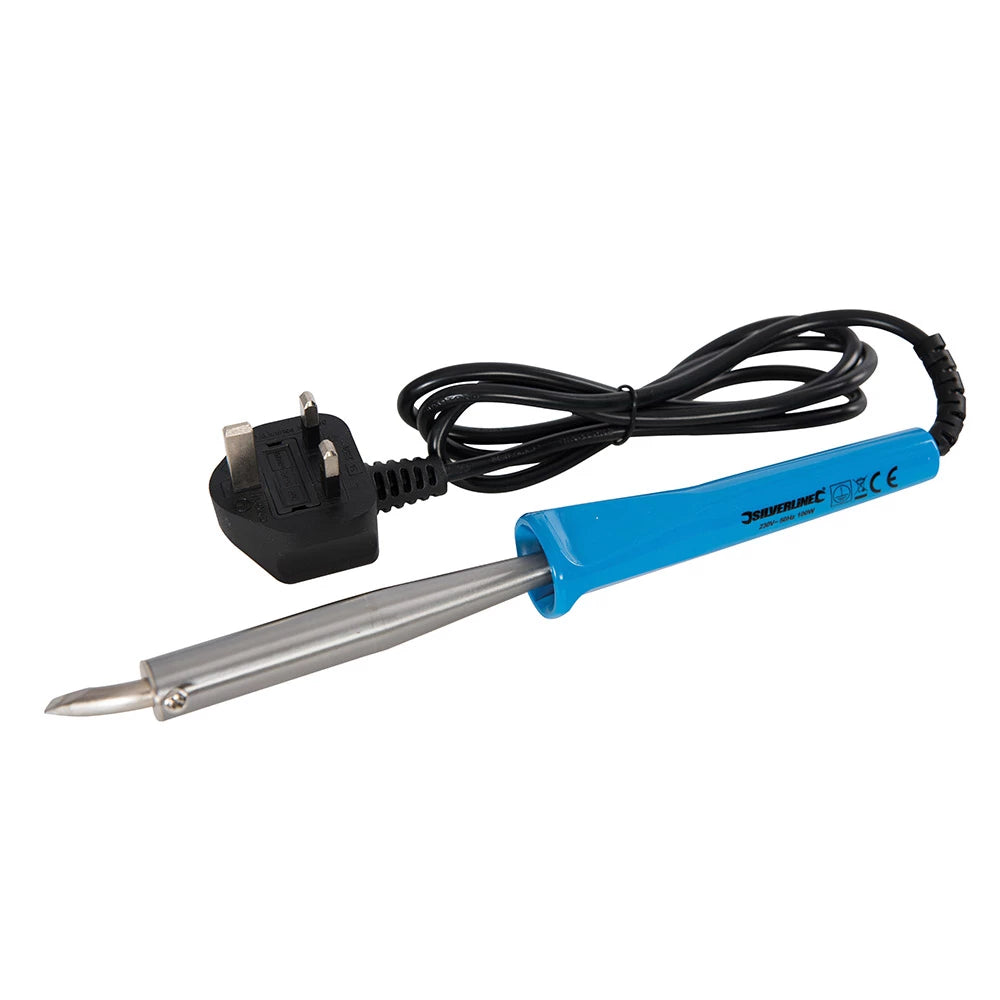 Silverline Soldering Iron 100W UK