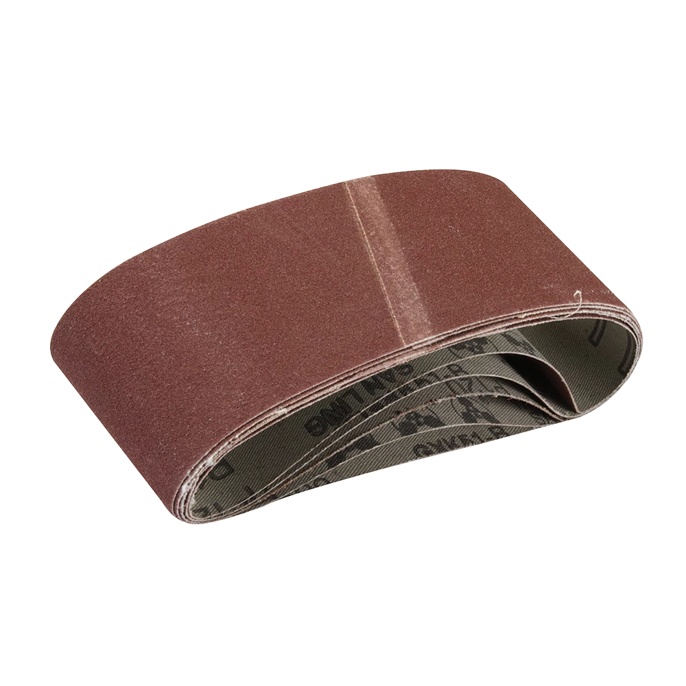 Silverline Sanding Belts 65 X 410mm 5Pk - 120 Grit