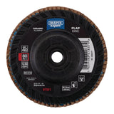 Draper Tools Draper Expert Ceramic Flap Disc, 115mm, M14, 40 Grit