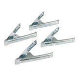 Silverline Stall Clips 4pk