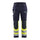Blaklader Multinorm Inherent Trousers 1489 #colour_navy-blue-hi-vis-yellow