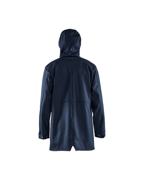 Blaklader Raincoat Level 2 4399 #colour_dark-navy-blue