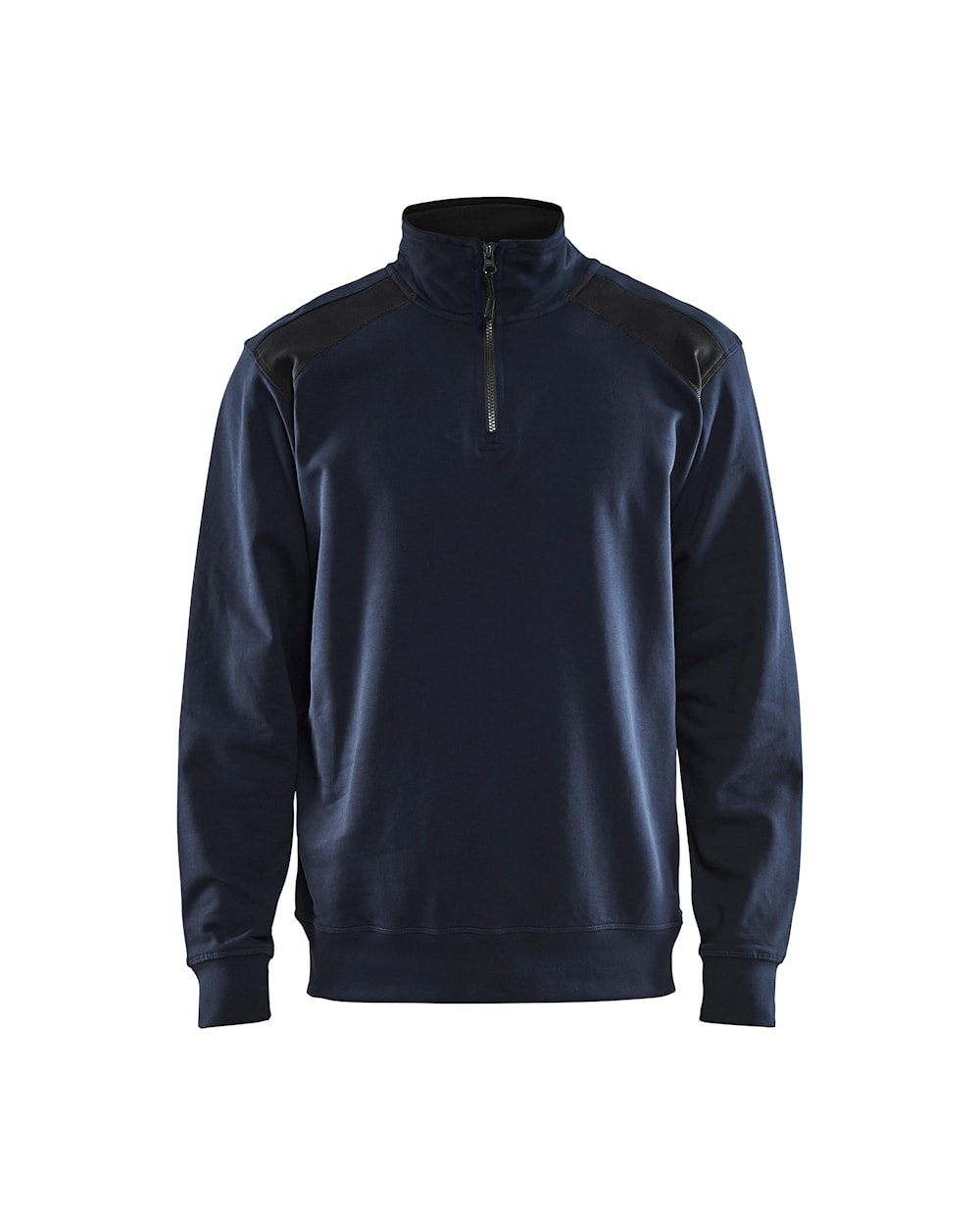 Blaklader Half-Zip 2-Tone Sweatshirt 3353 - Dark Navy/Black