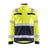 Blaklader Multinorm Jacket 4087 #colour_hi-vis-yellow-navy-blue